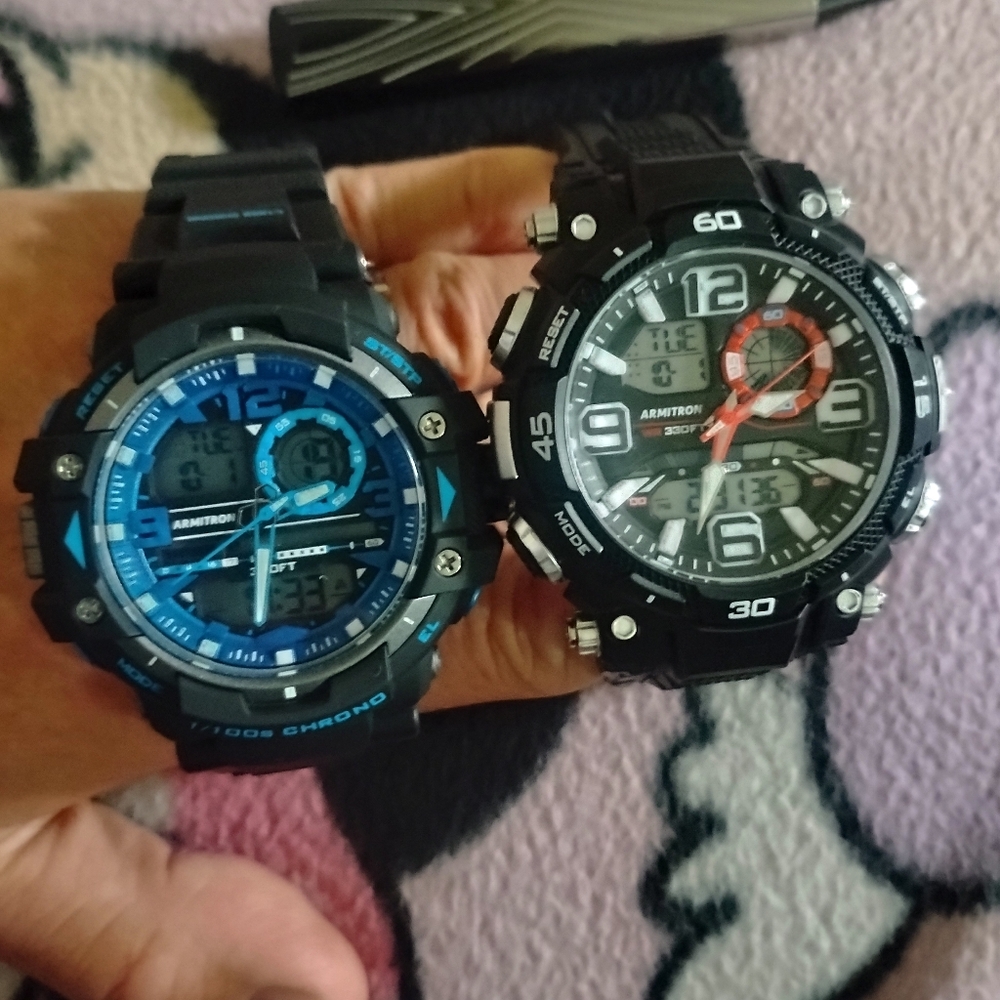Armitron pro sports watches 2 brand new never worn